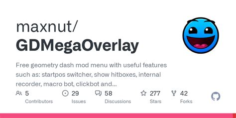 Releases · maxnut/GDMegaOverlay · GitHub.